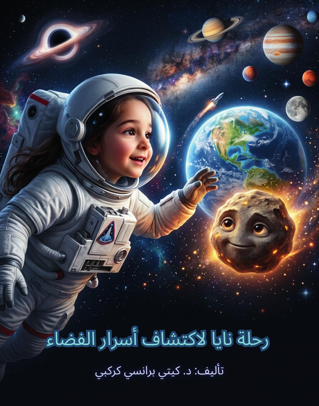 غلاف رحلة نايا لاكتشاف أسرار الفضاء